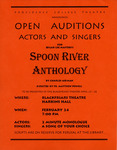 Spoon River Anthology Open Auditions Flier by Providence College
