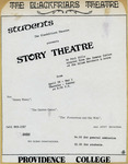 Story Theatre Student Flyer by Providence College