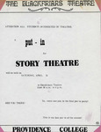 Story Theatre "Put - In" Flyer by Providence College