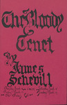 The Bloody Tenet Playbill by Ann McGarty