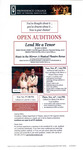 Lend Me a Tenor Open Auditions Email by Vendini Marketing