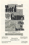 Word Games Playbill by Providence College